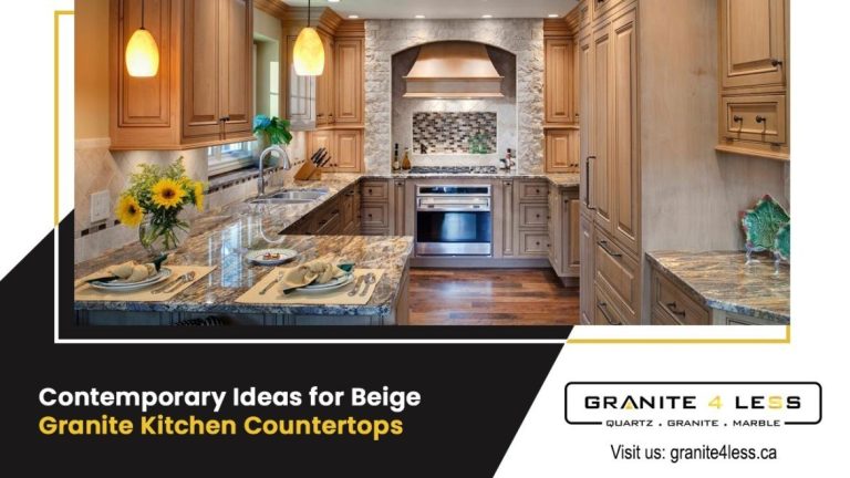 Contemporary Ideas For Beige Granite Kitchen Countertops