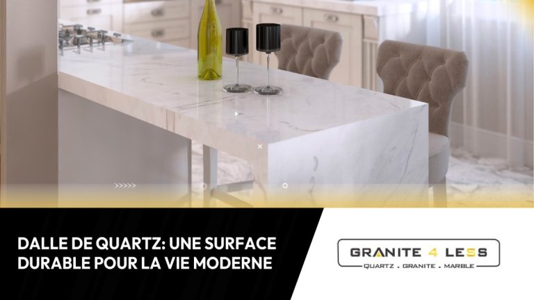 Dalle De Quartz: Une Surface Durable Pour La Vie Moderne