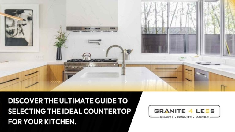 Discover The Ultimate Guide To Selecting The Ideal Countertop For Your Kitchen.