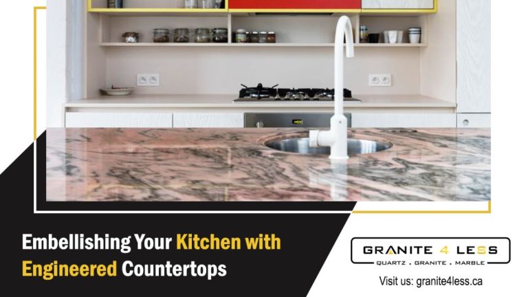 Embellishing Your Kitchen With Engineered Countertops