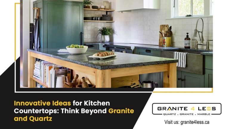 Innovative Ideas For Kitchen Countertops: Think Beyond Granite And Quartz
