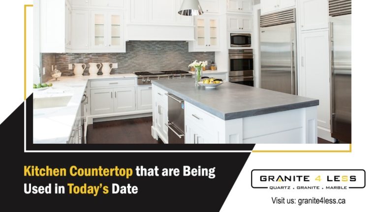 Kitchen Countertop That Are Being Used In Today Date