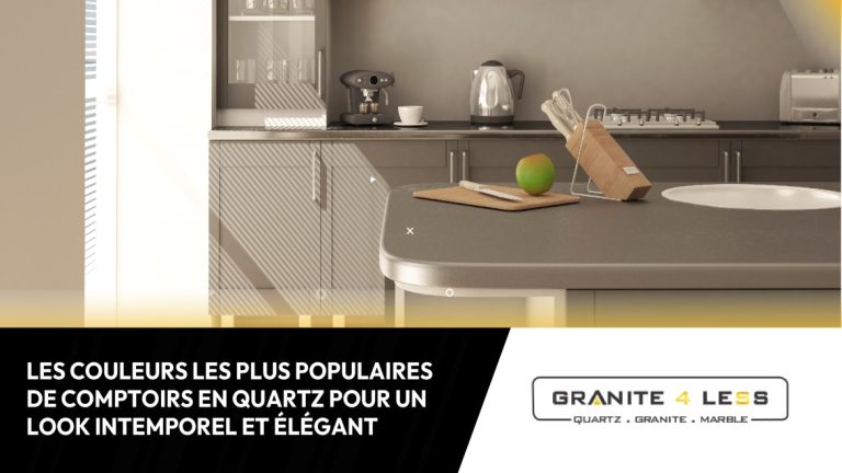 Les Couleurs Les Plus Populaires De Comptoirs En Quartz Pour Un Look Intemporel Et Élégant