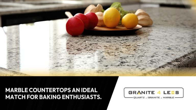 Marble Countertops An Ideal Match For Baking Enthusiasts.