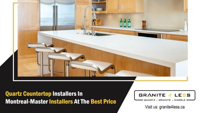 Quartz Countertop Installers In Montreal Master Installers At The Best Price