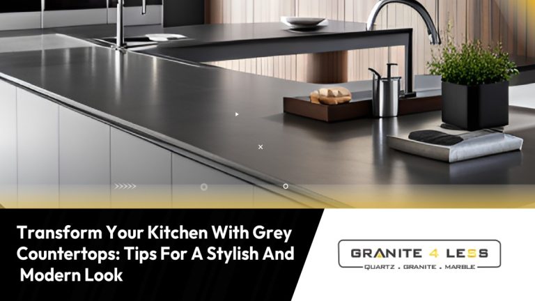 Transform Your Kitchen With Grey Countertops: Tips For A Stylish And Modern Look