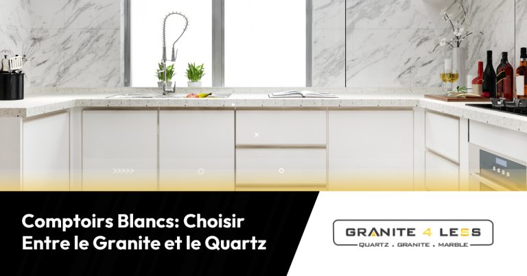 Comptoirs Blancs: Choisir Entre le Granite et le Quartz