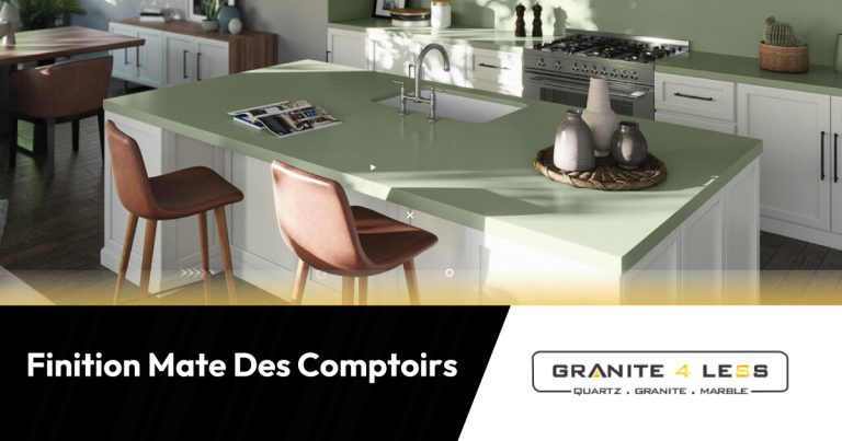 Finition Mate Des Comptoirs