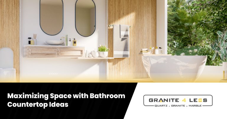 Maximizing Space with Bathroom Countertop Ideas