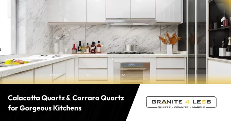 Calacatta Quartz & Carrara Quartz for Gorgeous Kitchens