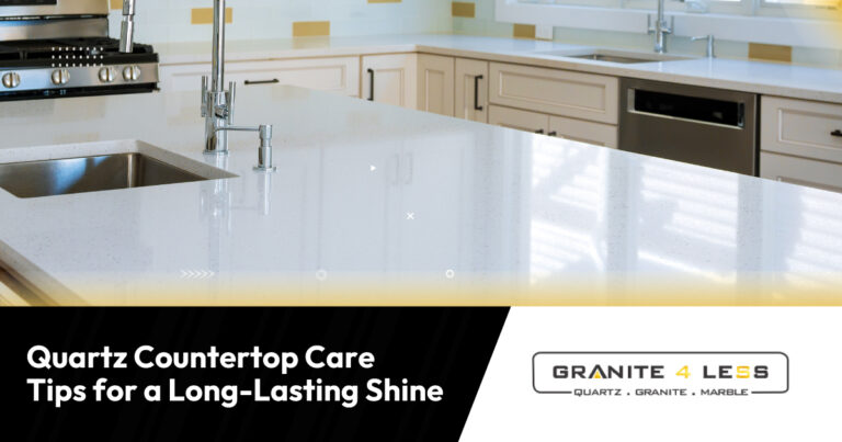 Quartz Countertop Care Tips for a Long-Lasting Shine