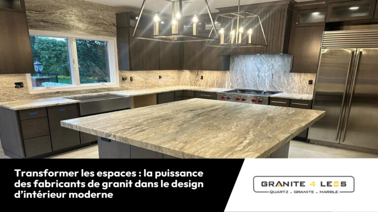 Transformer les espaces : la puissance des fabricants de granit dans le design d’intérieur moderne
