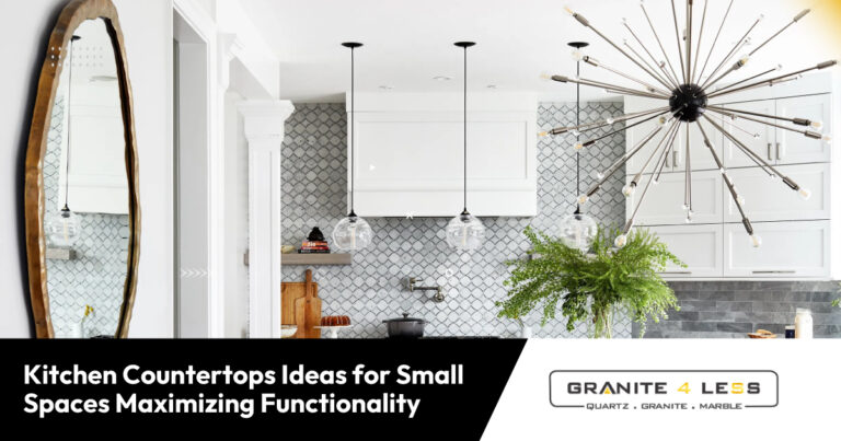 Kitchen Countertops Ideas for Small Spaces: Maximizing Functionality