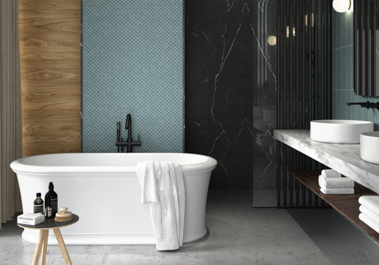 Plans de travail élégants pour salle de bain modernes canadiennes