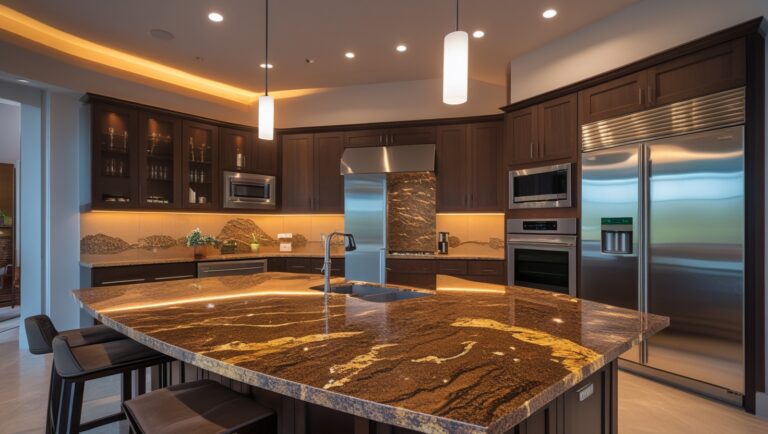 Les comptoirs en granit