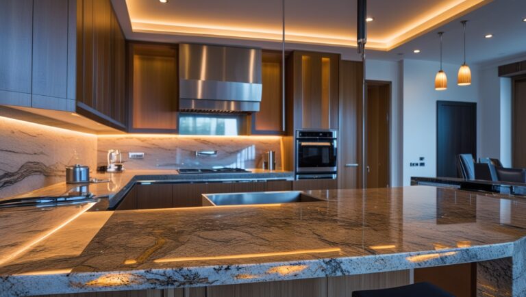 Granite countertops