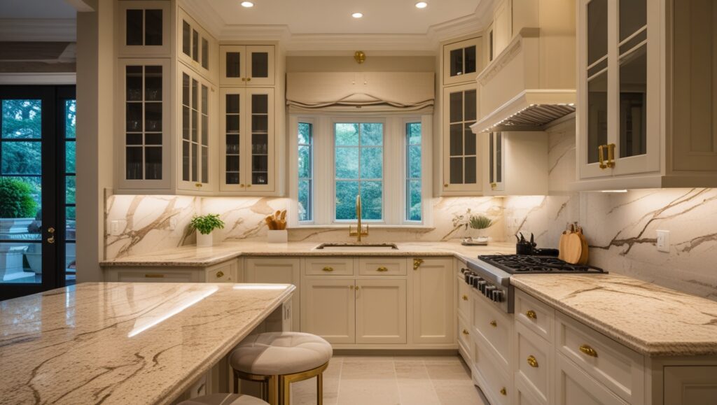 granit et en quartz