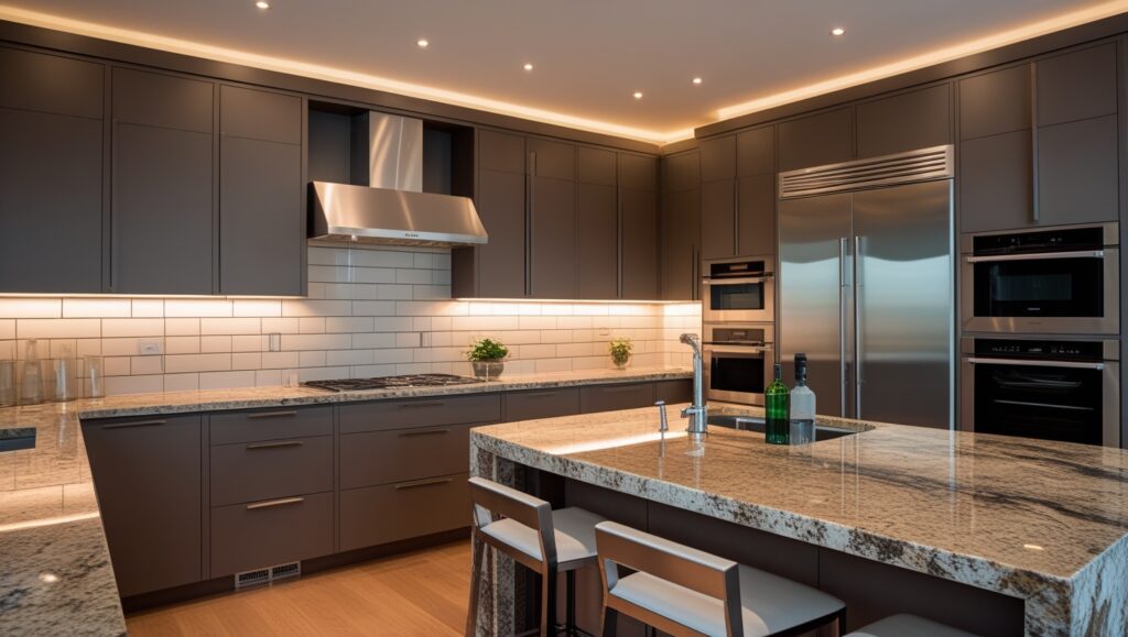 Les comptoirs en granit