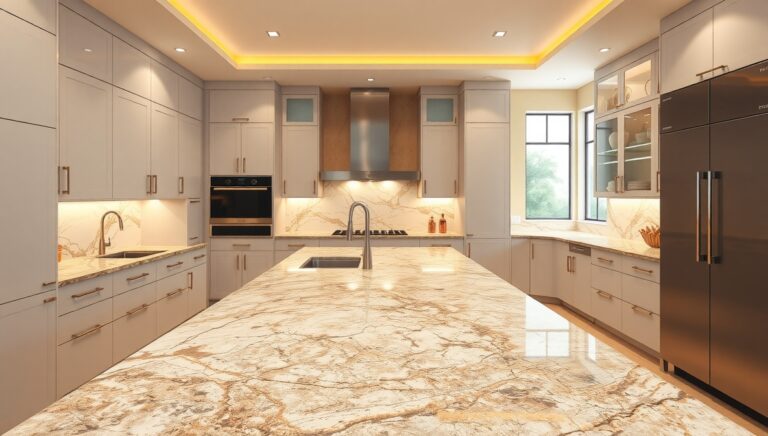 Comptoirs de Cuisine Dorval Haut de Gamme pour un Espace Fonctionnel et Élégant